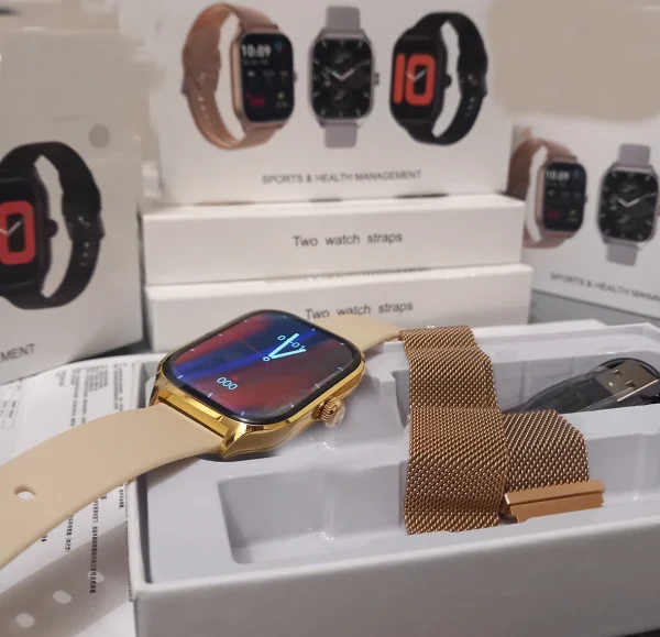 Смарт часовник GT4 + две верижки(GT4G) - Image 3