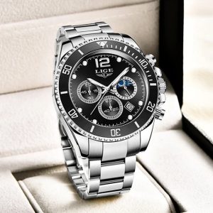 LIGE Eclipse 45 – луксозен хронограф с moonphase | Premium